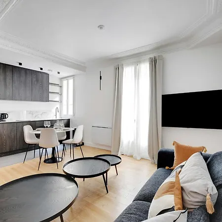 Charming - 2br 5p - Sacre-coeur Montmartre Appartamento